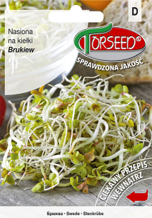 Nasiona na kiełki - Brukiew 10g - Torseed