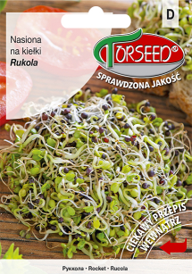 Nasiona na kiełki - Rukola 5g - Torseed