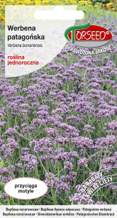 Nasiona -	Werbena Patagońska - Liliowe - 0,1g Verbena - Torseed