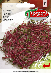 Nasiona na kiełki - Burak Ćwikłowy 10g - Torseed