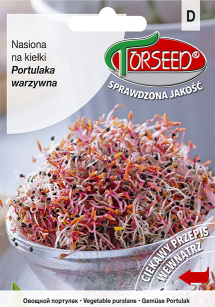 Nasiona na kiełki - Portulaka Warzywna 2g - Torseed