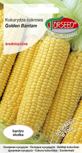 Nasiona -	Kukurydza Golden Bantam 10g Cukrowa - Torseed