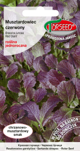 Nasiona -	Musztardowiec Czerwony - Red Mustard 1g	- Torseed